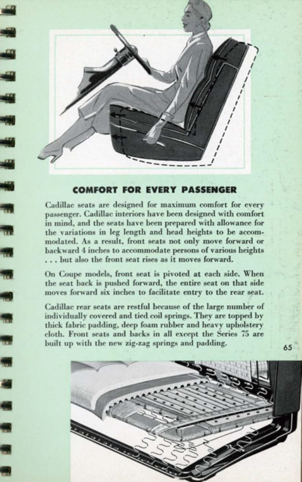 1953 Cadillac Salesmans Data Book Page 12